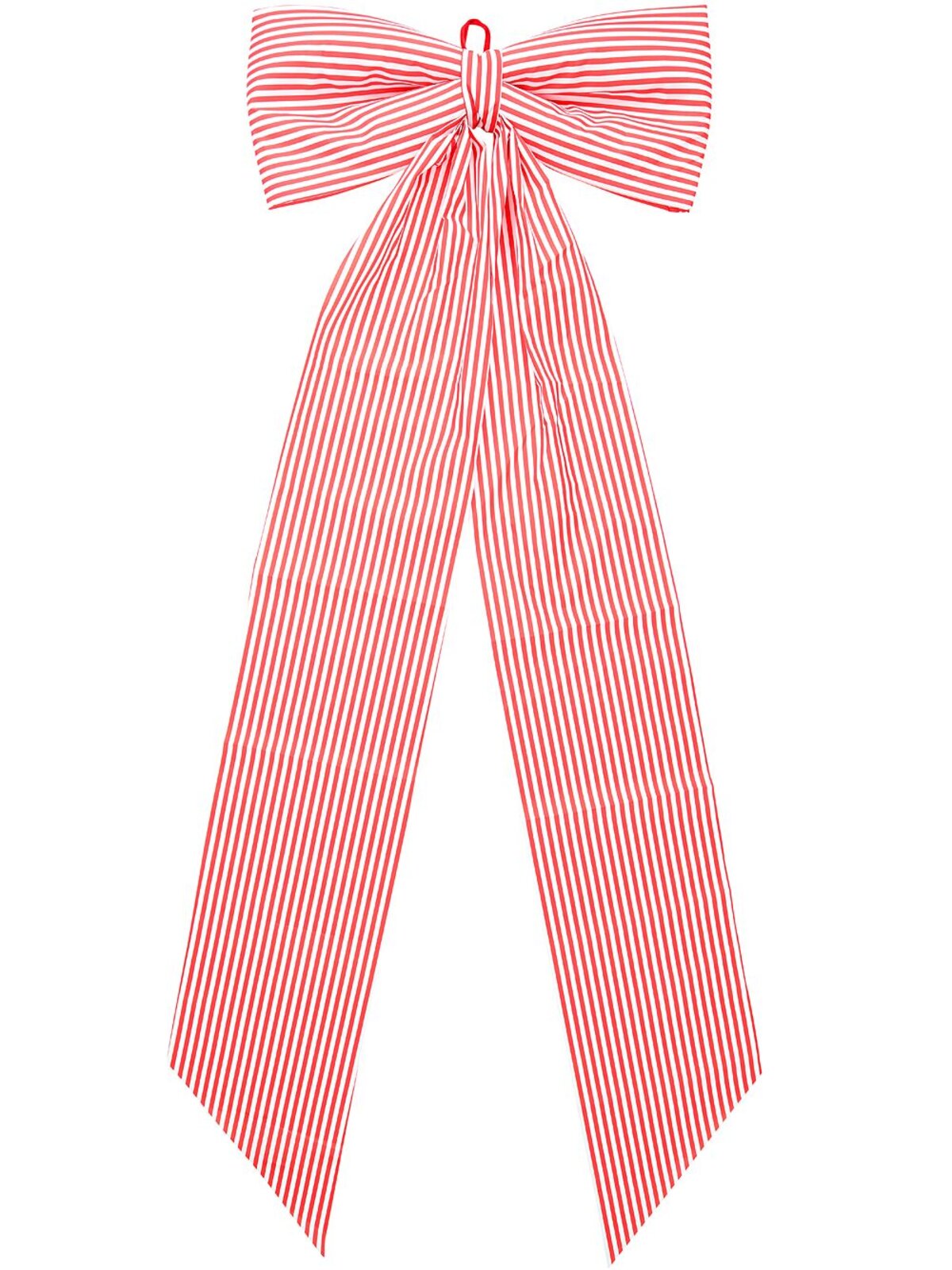 Red & White Candy Cane Stripe Front Door Bow & Ribbon Sash | 1.6m