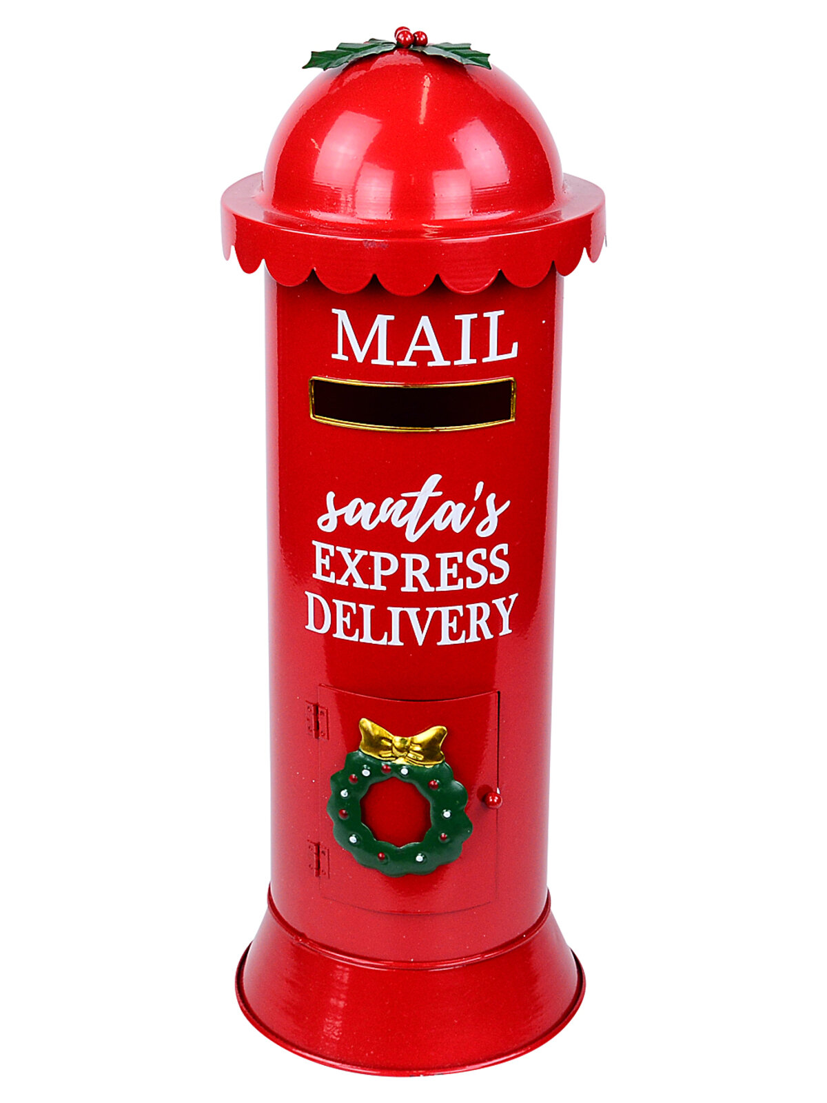 Nostalgic Santa Express Delivery Metal Letterbox Ornament | 52cm
