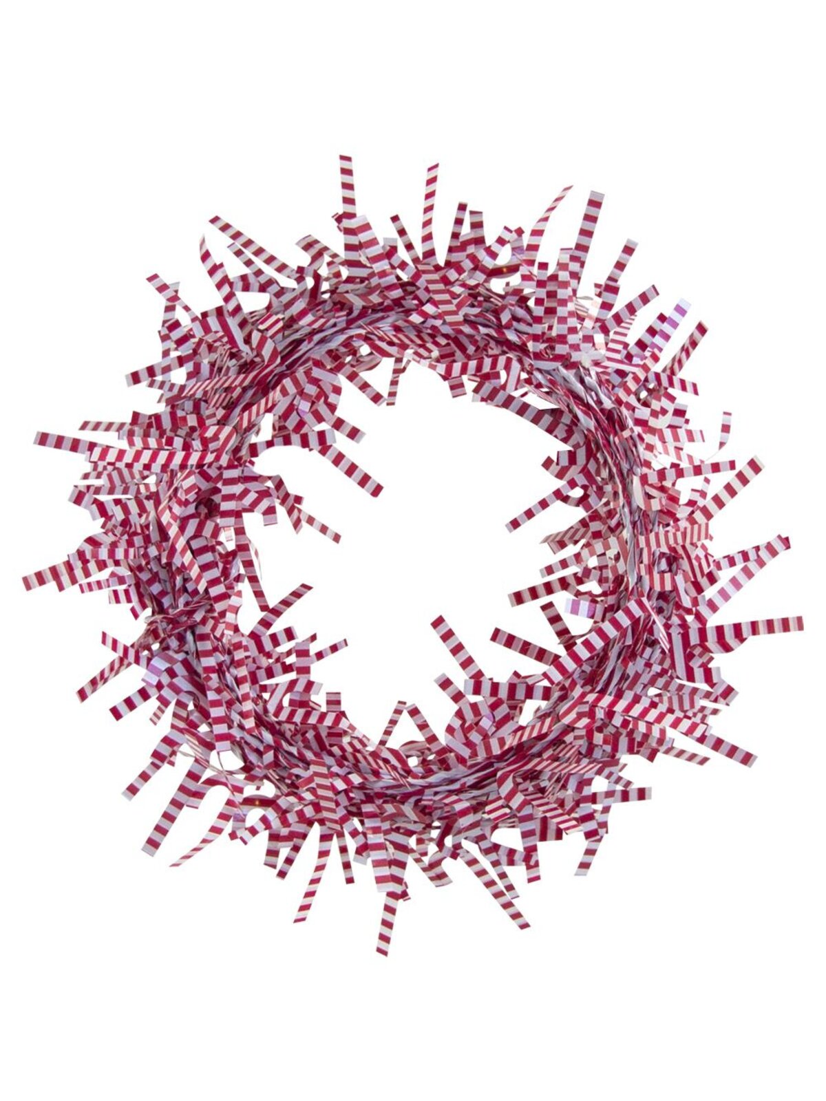 Candy Cane Wired Garland - 7.6m