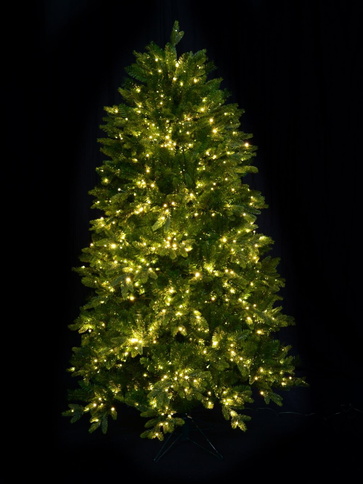 Magic Night Pre-lit Christmas Tree With Dual 1160 LED Lights & 1042 Tips - 1.8m