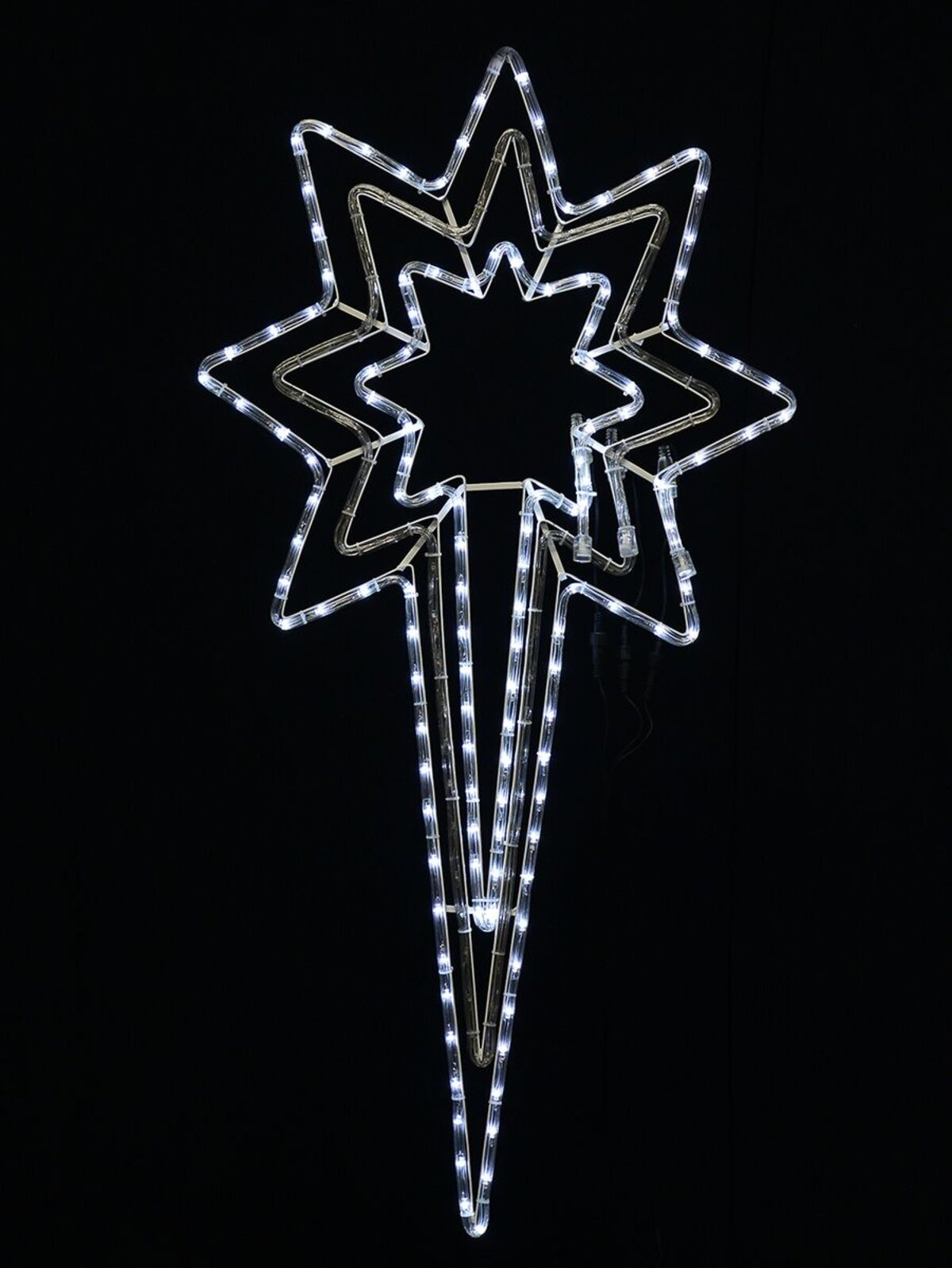 North Star Cool White LED Rope Light Silhouette - 1.2m