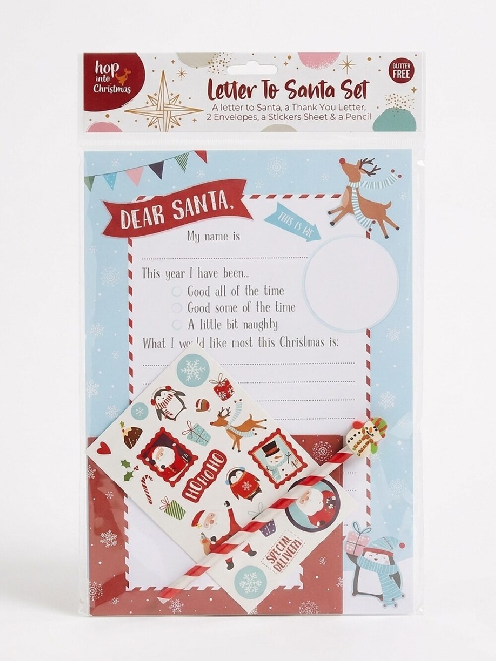 Official Letter to Santa Writing Set | Hop Into Christmas Eco Stationery Kit
