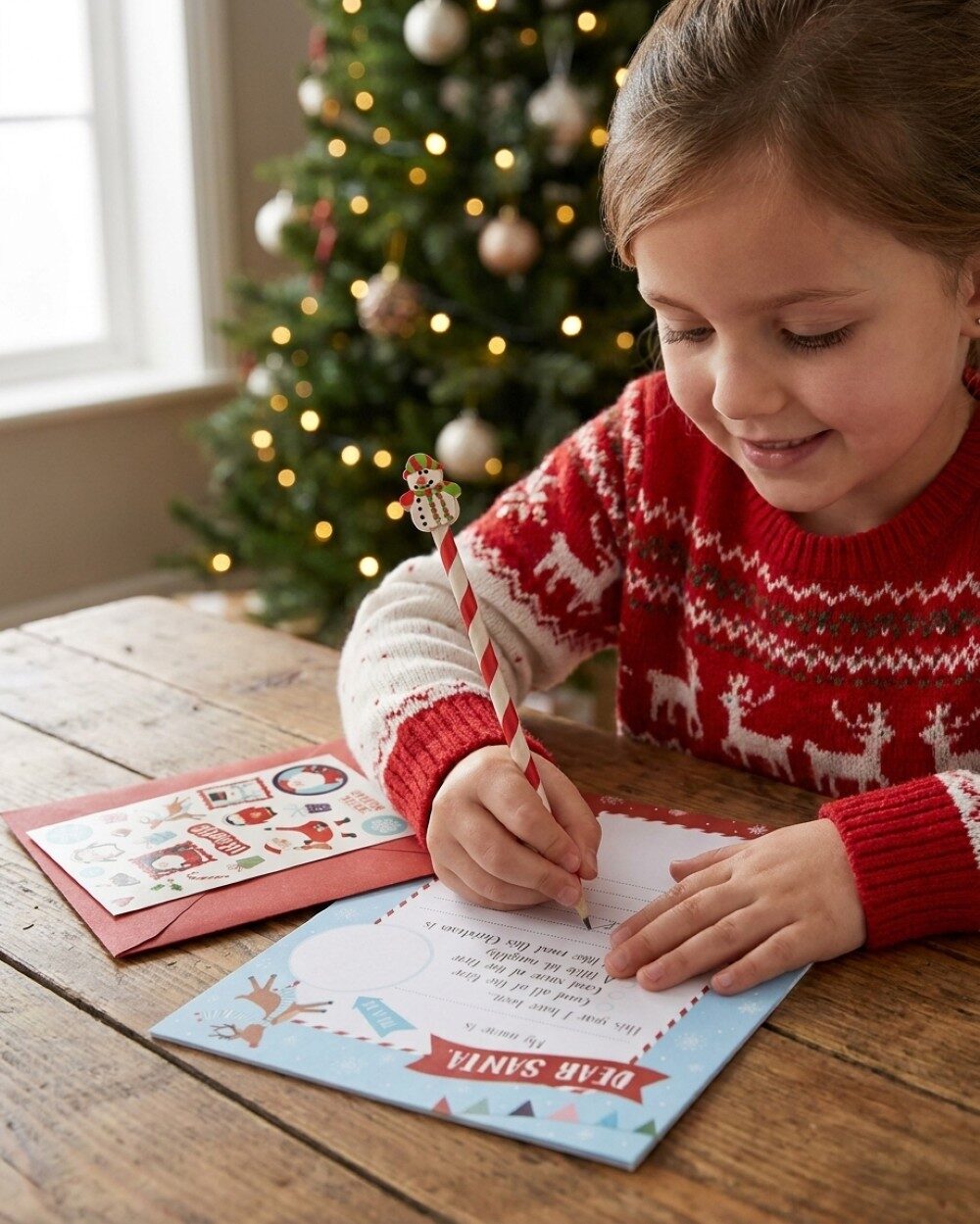 Official Letter to Santa Writing Set | Hop Into Christmas Eco Stationery Kit — image 3