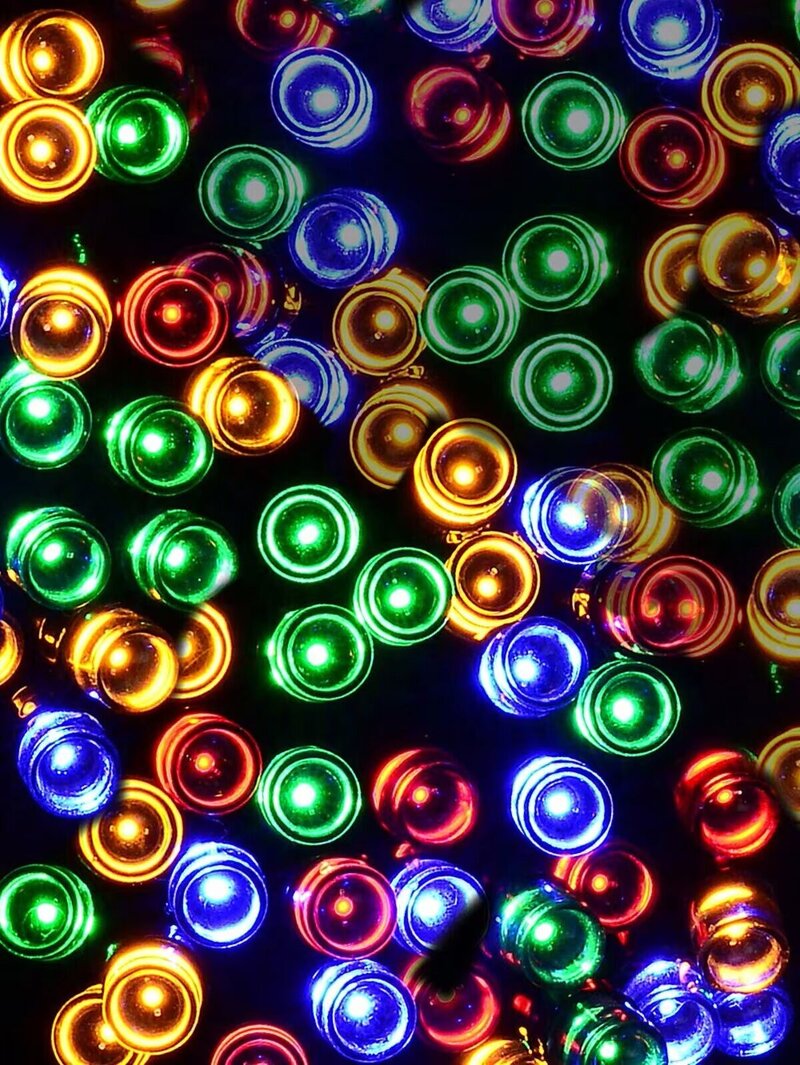 200 Multi Colour LED Solar String Fairy Lights 8 Function | 20m