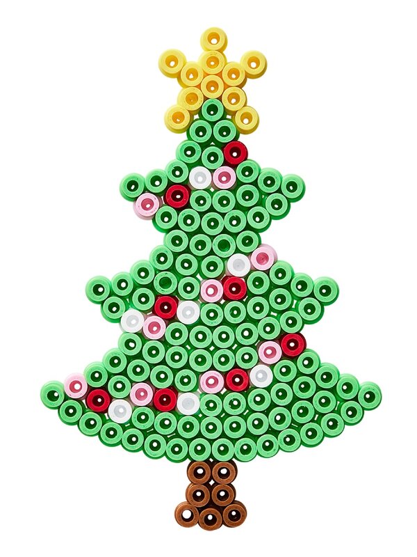 Hama Midi Christmas Tree Bead Set | Danish DIY Pixel Art Craft