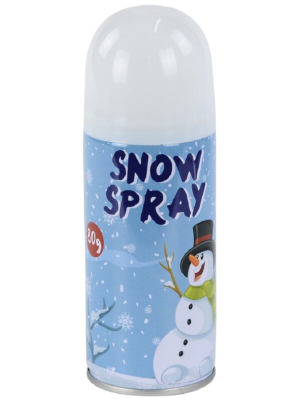 80g Winter Wonderland White Artificial Snow Spray Can