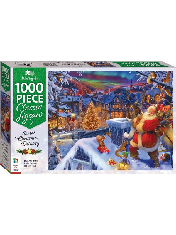Classic Santa's Christmas Delivery Jigsaw Puzzle - 1000 pieces