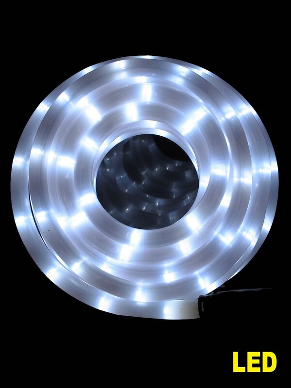 Cool White LED Rope Light - 6m