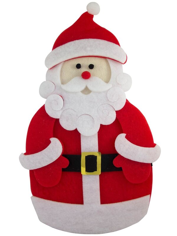 Dacron Santa Hanging Motif - 68cm