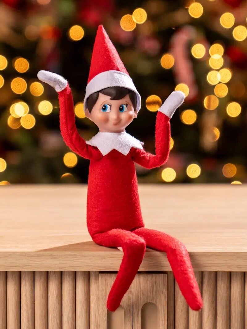Official The Elf On The Shelf Boy Box Set | Extra Posing Wired Scout Elf & Book — image 6