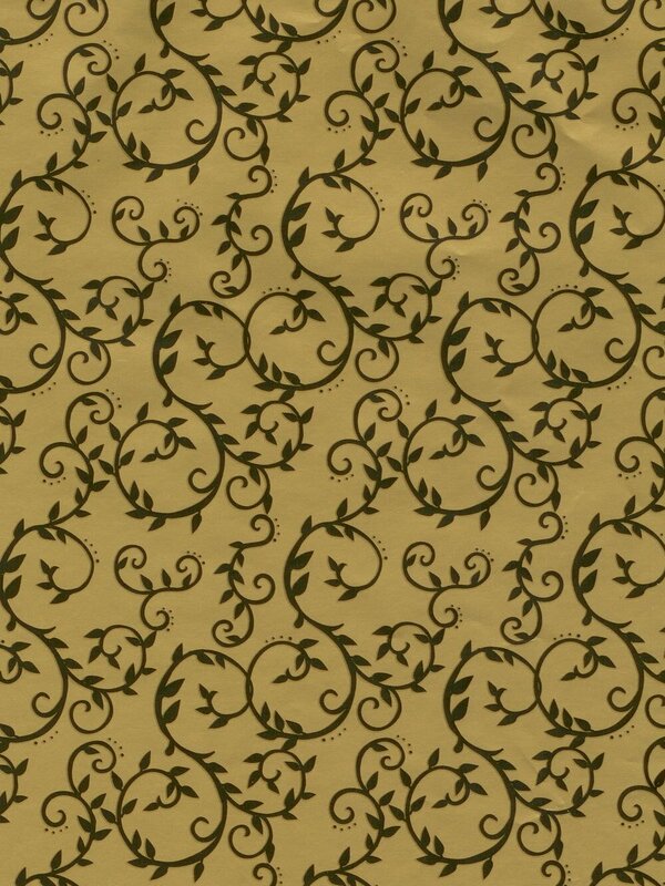 Formal Vine Gift Wrap Counter Roll - 50m