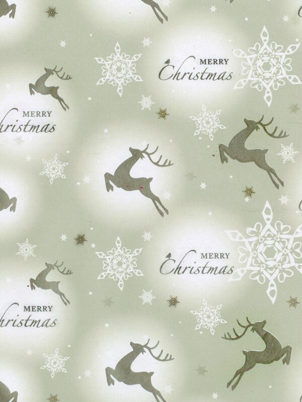 Luxe Deers Gift Wrap Counter Roll - 50m