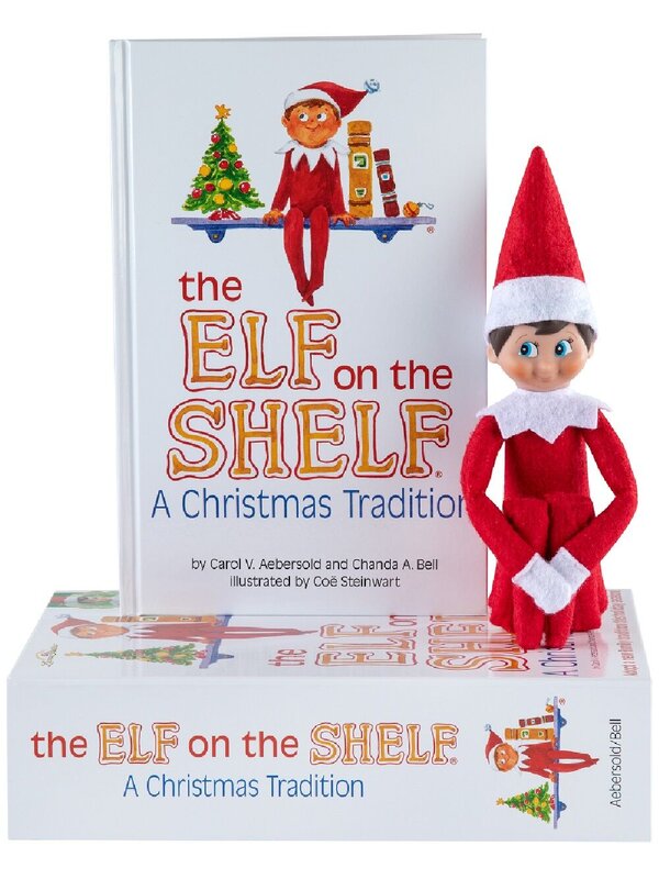 Official Elf On The Shelf: A Christmas Tradition | Boy Scout Elf & Book Set
