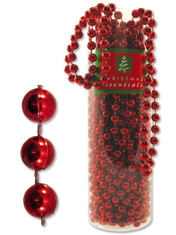 Red Bead Garland - 10m
