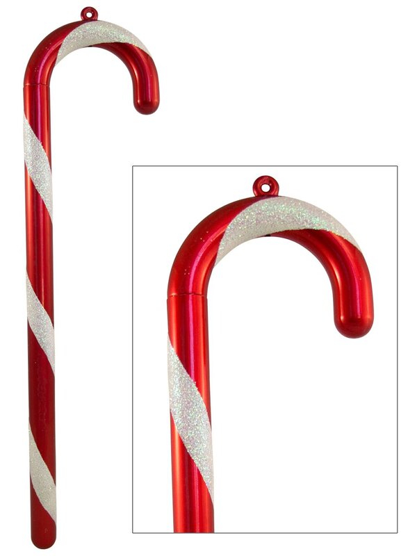 Red & White Display Candy Cane - 60cm