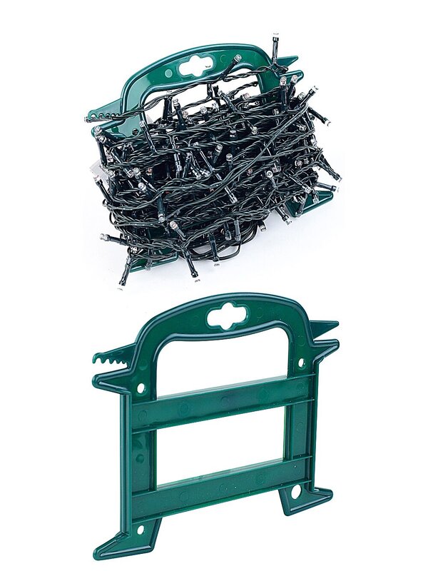 Tangle Free String Light Reel Storage | Ergonomic Wind Up Organiser