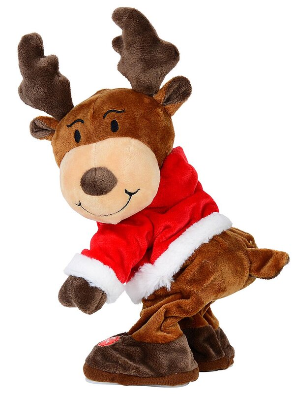 Twerking Musical Reindeer Is Sexy, And He Knows It! Christmas Animation - 34cm